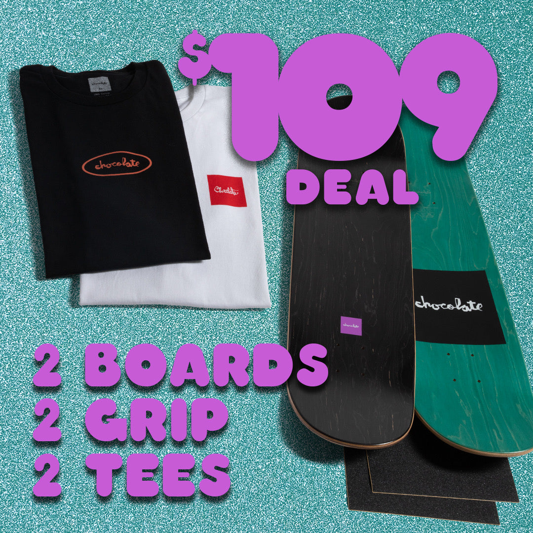 $109 Deal - 2 Decks & 2 Tees $109 Deal - 2 Decks & 2 Tees