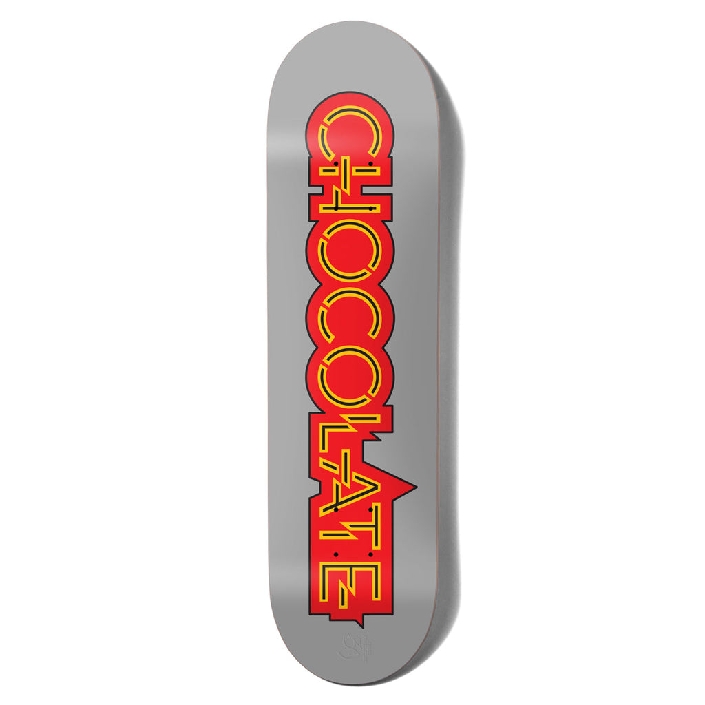 Planche à Roulettes Complète Chocolate - Trahan Parliament Twin - Taille 8,5" X 31,875" - Grise - Neuf